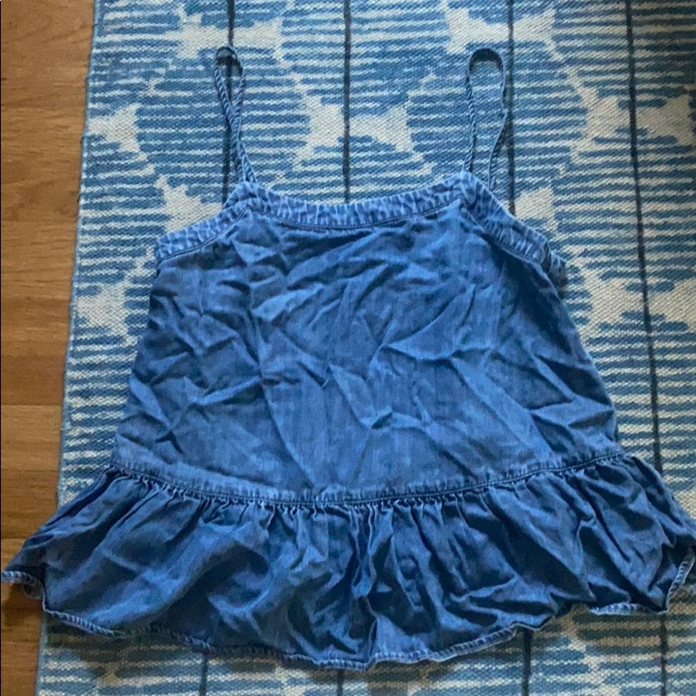 Loft ruffle tank!